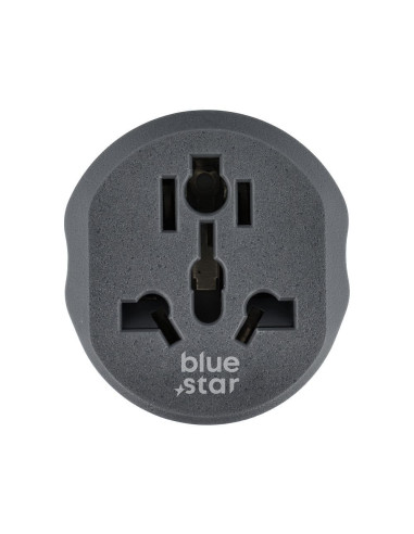 BLUE STAR GO TO UK (Type G) 13A travel adapter white