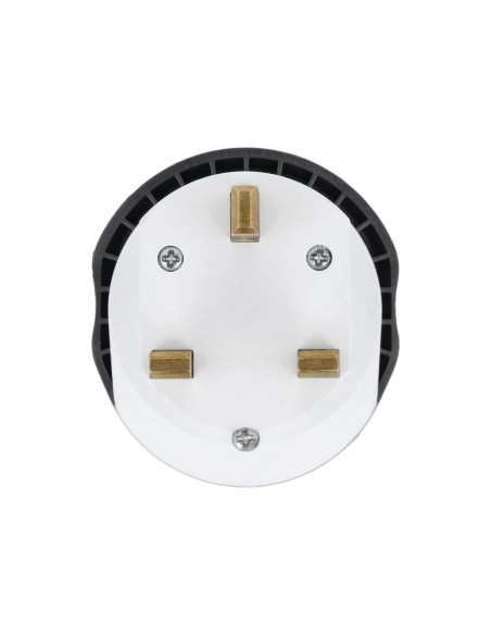 BLUE STAR GO TO UK (Type G) 13A travel adapter white