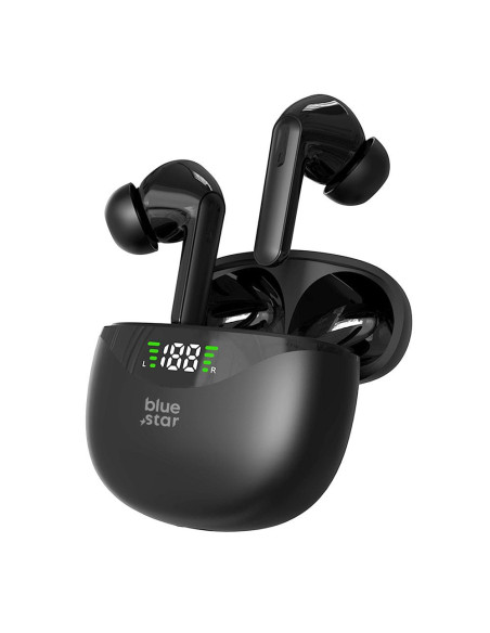Écouteurs stéréo sans fil Blue Star TWS T60 noir