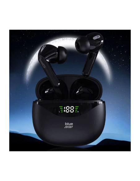Écouteurs stéréo sans fil Blue Star TWS T60 noir