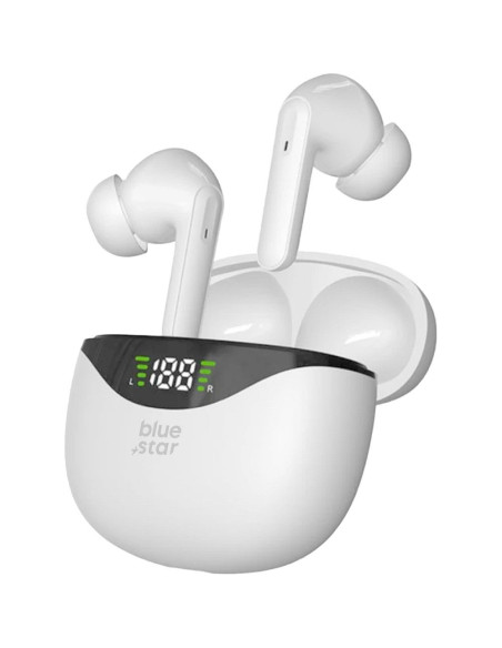 Écouteurs stéréo sans fil Blue Star TWS T60 blanc