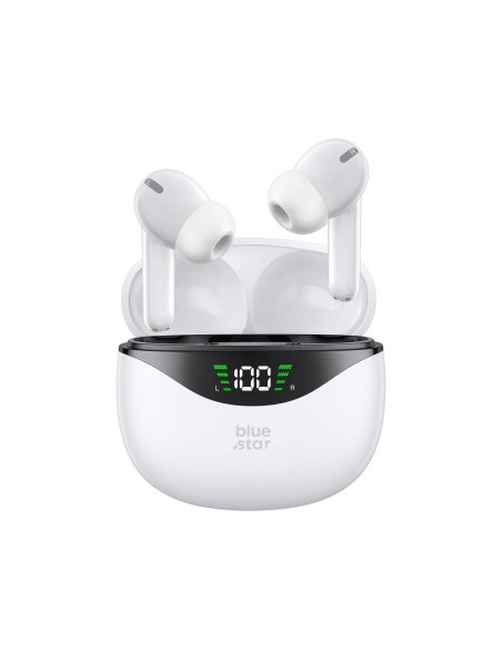 Écouteurs stéréo sans fil Blue Star TWS T60 blanc