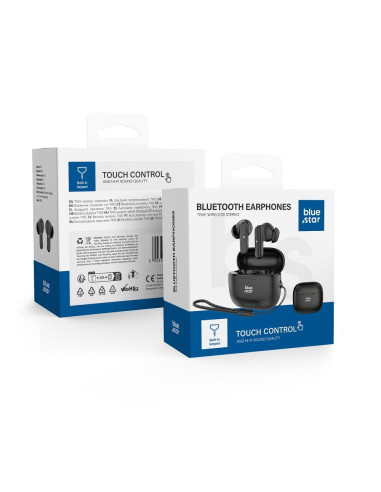 Écouteurs stéréo sans fil Blue Star TWS BK31 noir