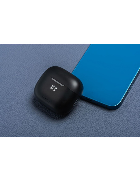 Écouteurs stéréo sans fil Blue Star TWS BK31 noir