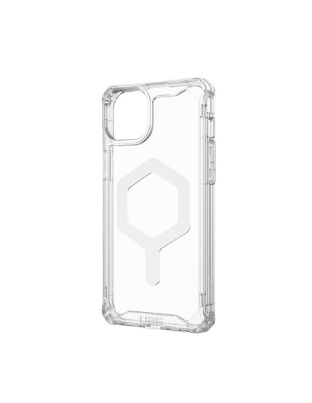 Coque (UAG) Urban Armor Gear Plyo compatible avec Magsafe pour IPHONE 15 PLUS ice white