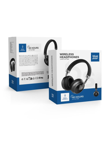 Écouteurs noirs BLUE STAR BH02