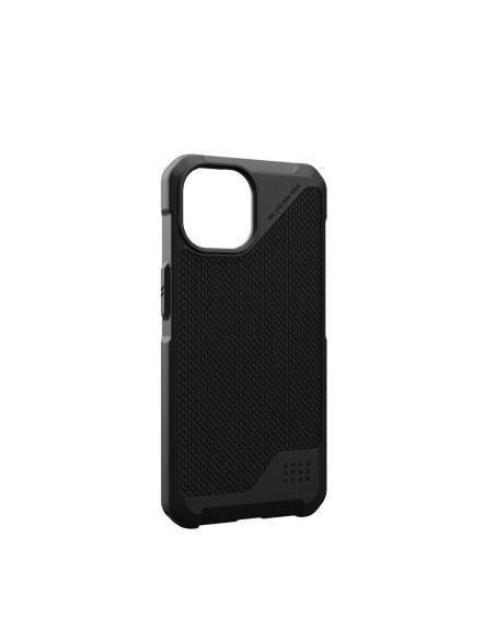 (UAG) Urban Armor Gear Metropolis LT case compatible with MagSafe for IPHONE 15 kevlar black