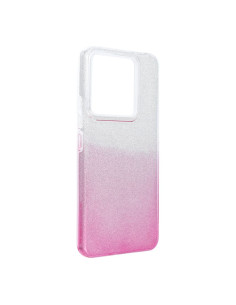 Coque Forcell - SHINING pour XIAOMI Redmi NOTE 13 PRO 5G TRANSPARENT/ROSE