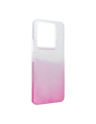 Coque Forcell - SHINING pour XIAOMI Redmi NOTE 13 PRO 5G TRANSPARENT/ROSE