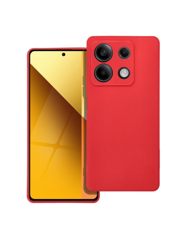 Coque SOFT pour XIAOMI Redmi NOTE 13 5G rouge
