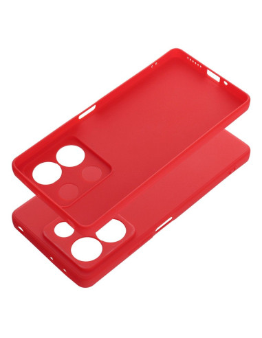Coque SOFT pour XIAOMI Redmi NOTE 13 5G rouge