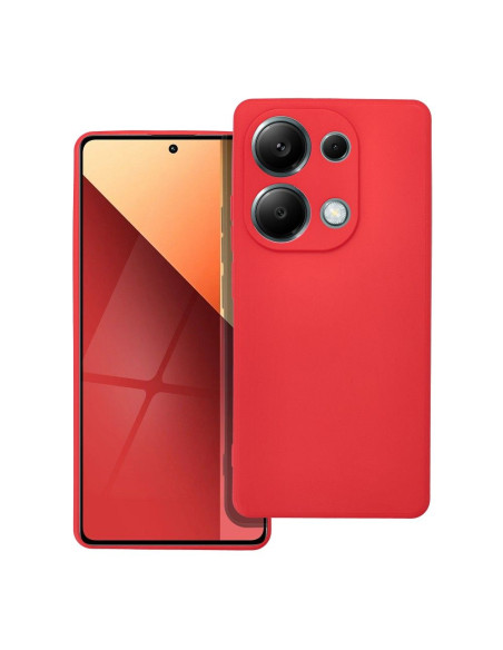 Coque SOFT pour XIAOMI Redmi NOTE 13 PRO 4G rouge