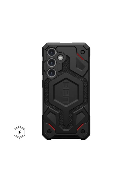 Coque ( UAG ) Urban Armor Gear Monarch Pro pour SAMSUNG S24 5G avec module magnétique intégré noir kevlar