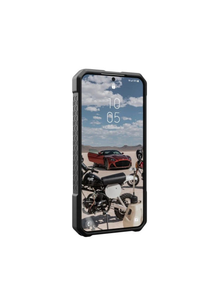 Coque ( UAG ) Urban Armor Gear Monarch Pro pour SAMSUNG S24 5G avec module magnétique intégré noir kevlar