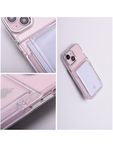 FORCELL F-PROTECT Crystal Pocket Case for IPHONE 12 / 12 Pro transparent
