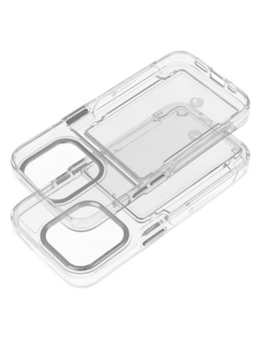 FORCELL F-PROTECT Crystal Pocket Case for IPHONE 14 transparent