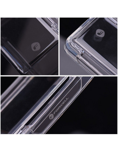 FORCELL F-PROTECT Crystal Pocket Case for IPHONE 14 transparent