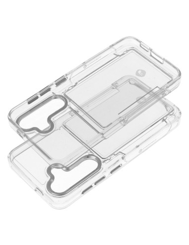FORCELL F-PROTECT Crystal Pocket Case for SAMSUNG S23 transparent