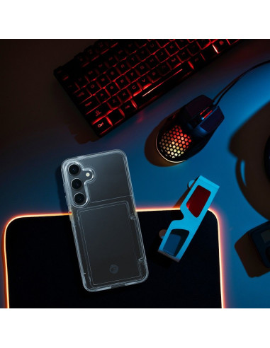 FORCELL F-PROTECT Crystal Pocket Case for SAMSUNG S23 transparent