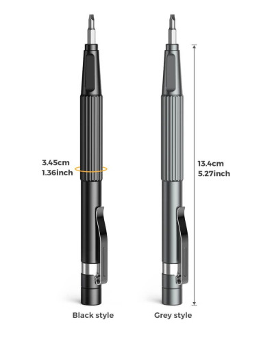 UF-TOOLS - Tournevis de précision à stylo avec embouts interchangeables 13in1