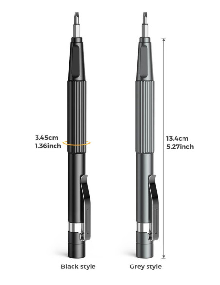 UF-TOOLS - Tournevis de précision à stylo avec embouts interchangeables 13in1