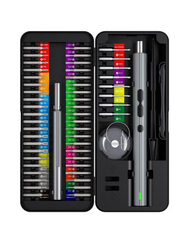 UF-TOOLS - Tournevis électrique N20 avec embouts interchangeables et magnétiseur 58in1
