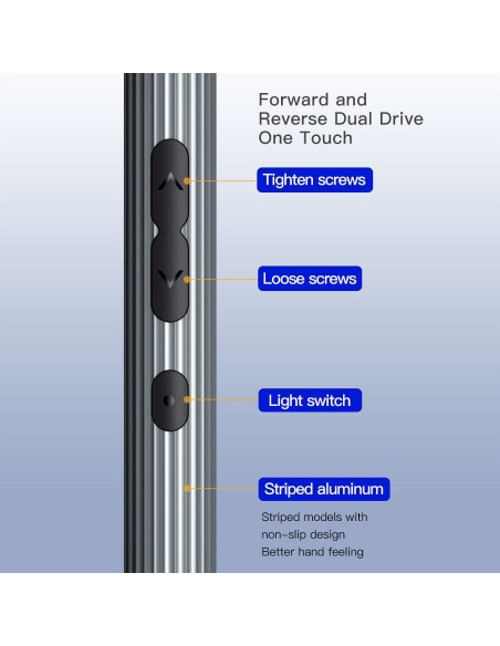 UF-TOOLS - Tournevis électrique N20 avec embouts interchangeables et magnétiseur 58in1