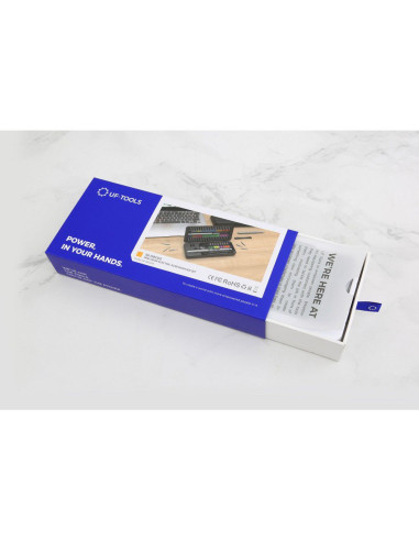 UF-TOOLS - Tournevis électrique N20 avec embouts interchangeables et magnétiseur 58in1