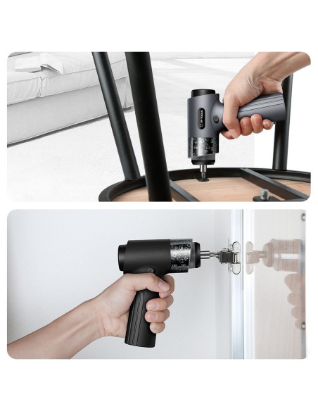 UF-TOOLS - Tournevis électrique à puissance variable et jeu d'embouts 36in1