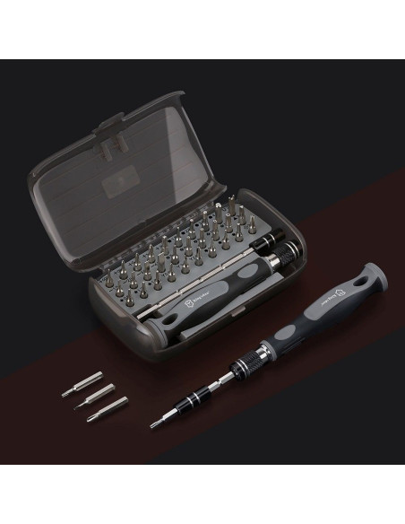 UF-TOOLS - Tournevis de précision avec embouts interchangeables 32in1