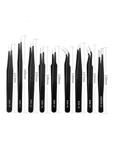UF-TOOLS - Jeu de pinces ESD-9 (9 pièces)