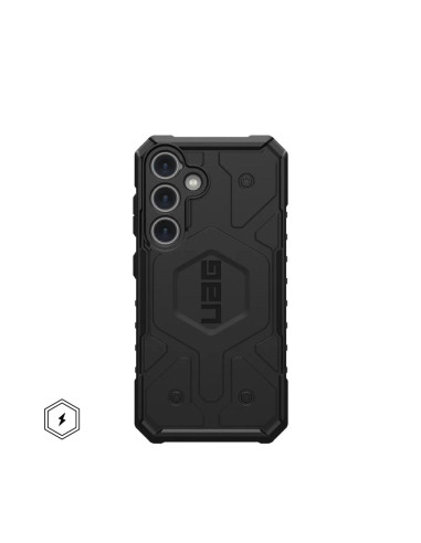 Coque ( UAG ) Urban Armor Gear Pathfinder Magnet pour SAMSUNG S24 5G avec module magnétique intégré noir
