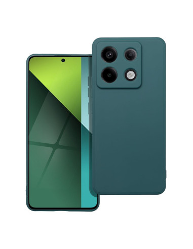 Coque MATT pour XIAOMI Redmi NOTE 13 PRO 5G vert foncé