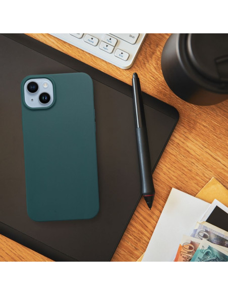 Coque MATT pour XIAOMI Redmi NOTE 13 PRO 4G vert foncé