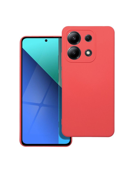 COQUE SILICONE pour XIAOMI Redmi NOTE 13 4G pêche