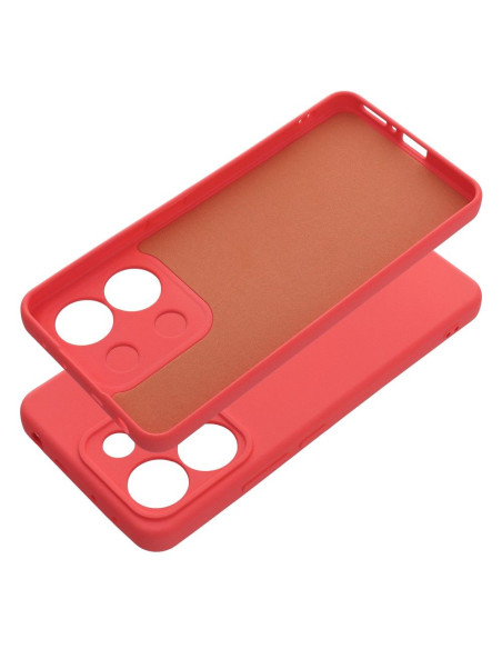COQUE SILICONE pour XIAOMI Redmi NOTE 13 4G pêche