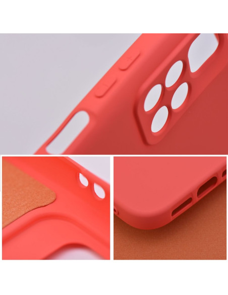 COQUE SILICONE pour XIAOMI Redmi NOTE 13 4G pêche