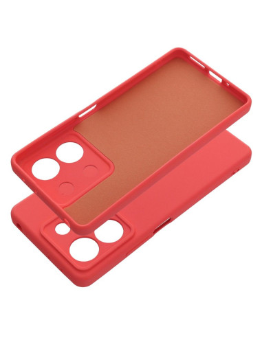 COQUE SILICONE pour XIAOMI Redmi NOTE 13 5G pêche