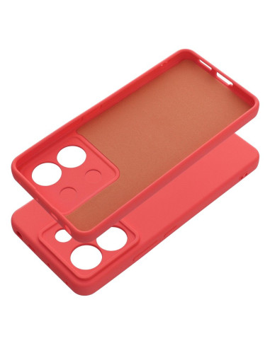 COQUE SILICONE pour XIAOMI Redmi NOTE 13 PRO 5G pêche