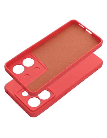 COQUE SILICONE pour XIAOMI Redmi NOTE 13 PRO 5G pêche