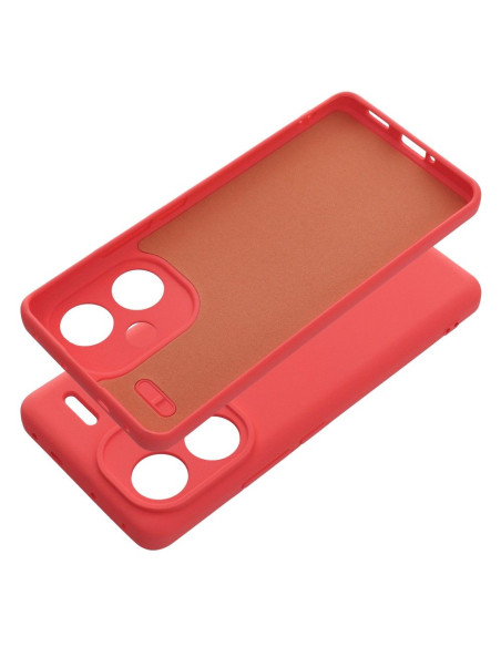 COQUE SILICONE pour XIAOMI Redmi NOTE 13 PRO+ 5G pêche