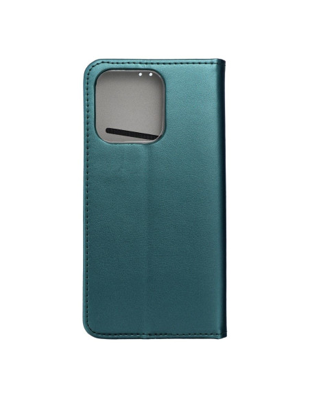 Etui Smart Magneto pour HONOR X8b vert foncé