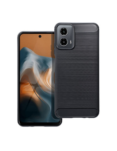 COQUE FORCELL - CARBON pour MOTOROLA G34 5G NOIR