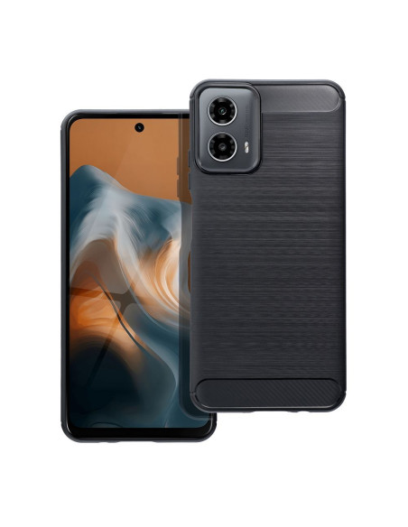 COQUE FORCELL - CARBON pour MOTOROLA G34 5G NOIR
