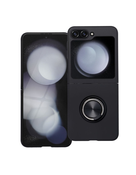 Coque en SILICONE pour SAMSUNG Z Flip 5 noir