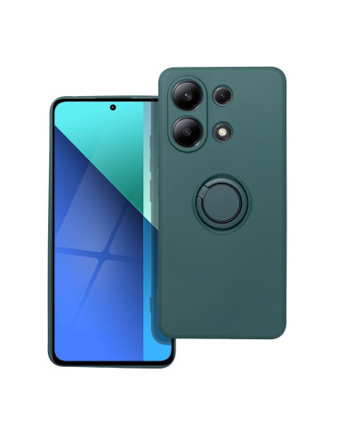 Coque SILICONE RING pour XIAOMI Redmi NOTE 13 4G vert