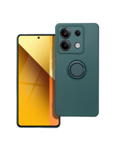 Coque SILICONE RING pour XIAOMI Redmi NOTE 13 5G vert 2