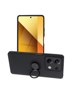 Coque SILICONE RING pour XIAOMI Redmi NOTE 13 5G noir