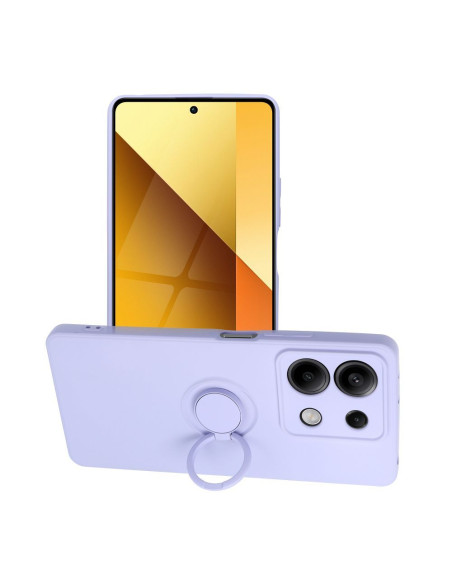 Coque SILICONE RING pour XIAOMI Redmi NOTE 13 5G violet
