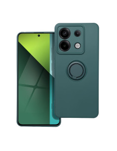 Coque SILICONE RING pour XIAOMI Redmi NOTE 13 PRO 5G vert 2